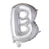 Ballon Lettre 96cm B argent