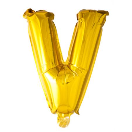 Ballon Lettre 96cm V or