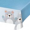 Birthday Bear Plastic Tablecover All Over Print