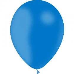 100 BALLONS LATEX 12'  BLEU ROI