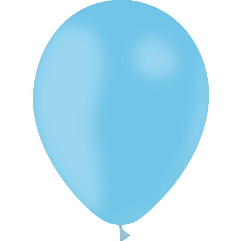 100 BALLONS LATEX 12'  CIEL