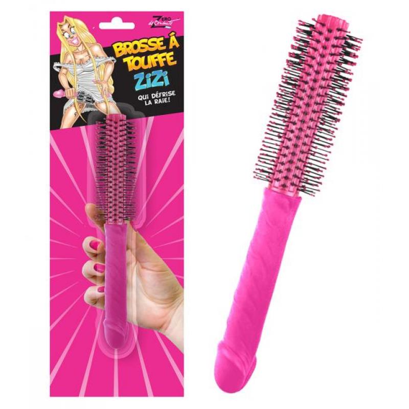 Brosse à cheveux zizi