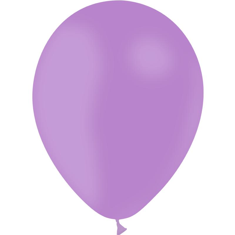 100 BALLONS LATEX 12' LILAS