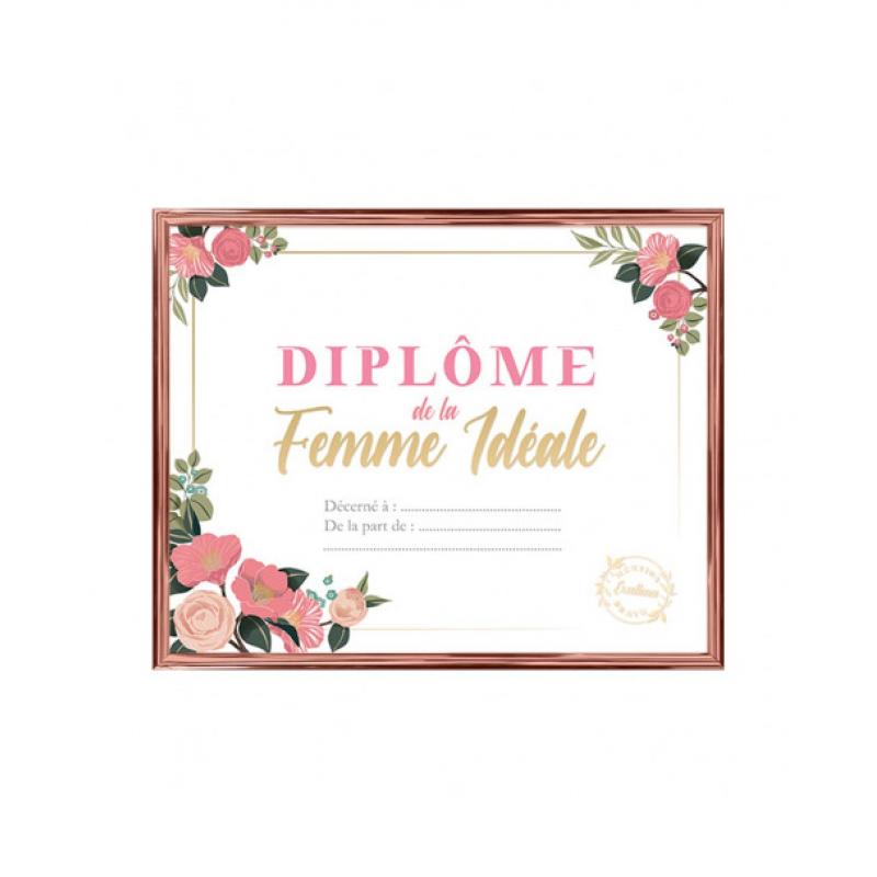 CADRE DIPLOME FEMME IDEALE