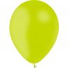 100 BALLONS LATEX 12' LIMETTE