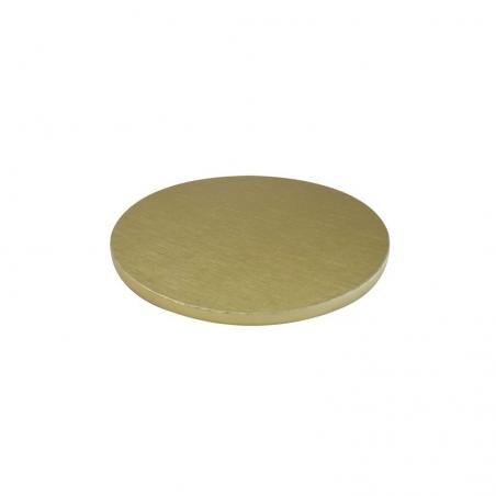 CAKE DRUM ROND DORE - DIAMETRE 20CM