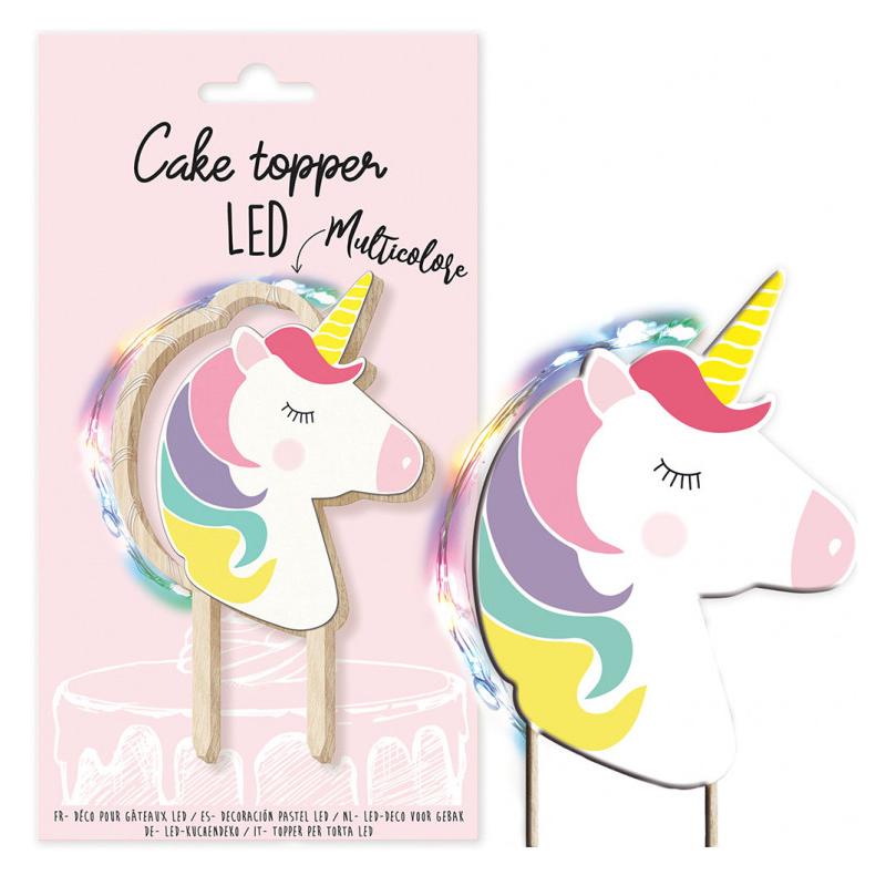 CAKE TOPPER TETE DE LICORNE /1