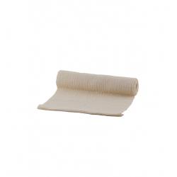 CHEMIN DE TABLE COTON GAUFRE BEIGE 26CM X 3M