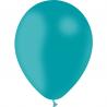 100 BALLONS LATEX 12' TURQUOISE