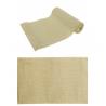 CHEMIN DE TABLE JUTE FIL D'OR 29CMX3M