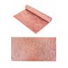 CHEMIN DE TABLE VELOURS HEAVEN ROSE PALE / OR ROSE METAL 28CMX3M