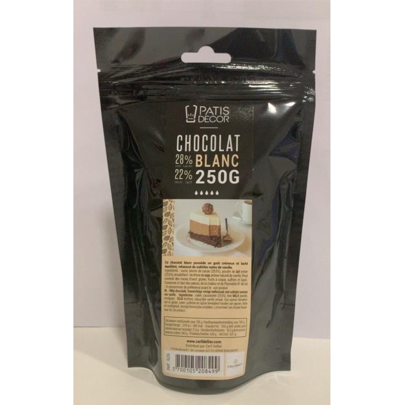 CHOCOLAT BLANC  250G