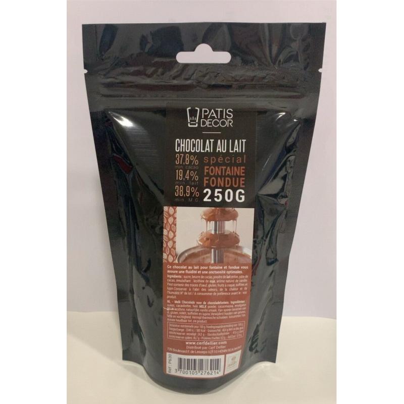 CHOCOLAT FONTAINE LAIT   250G