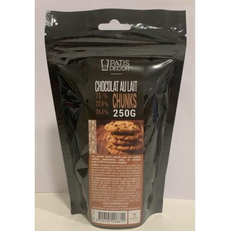 CHUNKS CHOCOLAT LAIT   250G