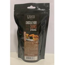 CHUNKS CHOCOLAT NOIR   250G