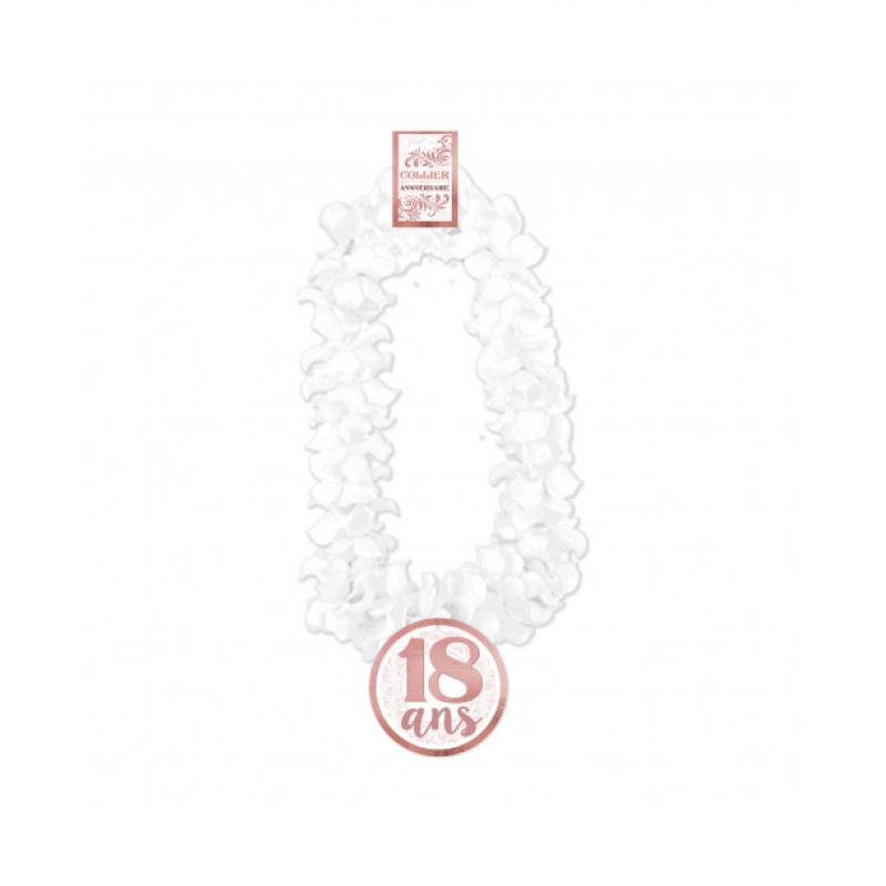 COLLIER FLEUR ANNIV FEMME 18 ANS