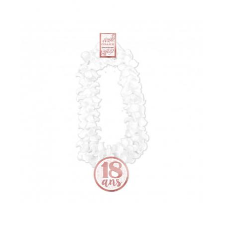 COLLIER FLEUR ANNIV FEMME 18 ANS