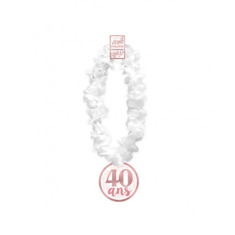 COLLIER FLEUR ANNIV FEMME 40 AINE