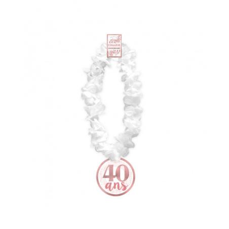 COLLIER FLEUR ANNIV FEMME 40 AINE