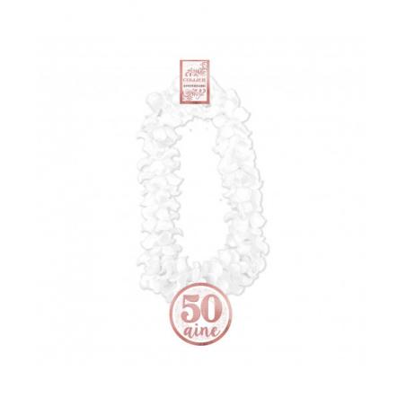 COLLIER FLEUR ANNIV FEMME 50 AINE