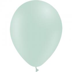 100 BALLONS LATEX 5' PASTEL  MENTHE