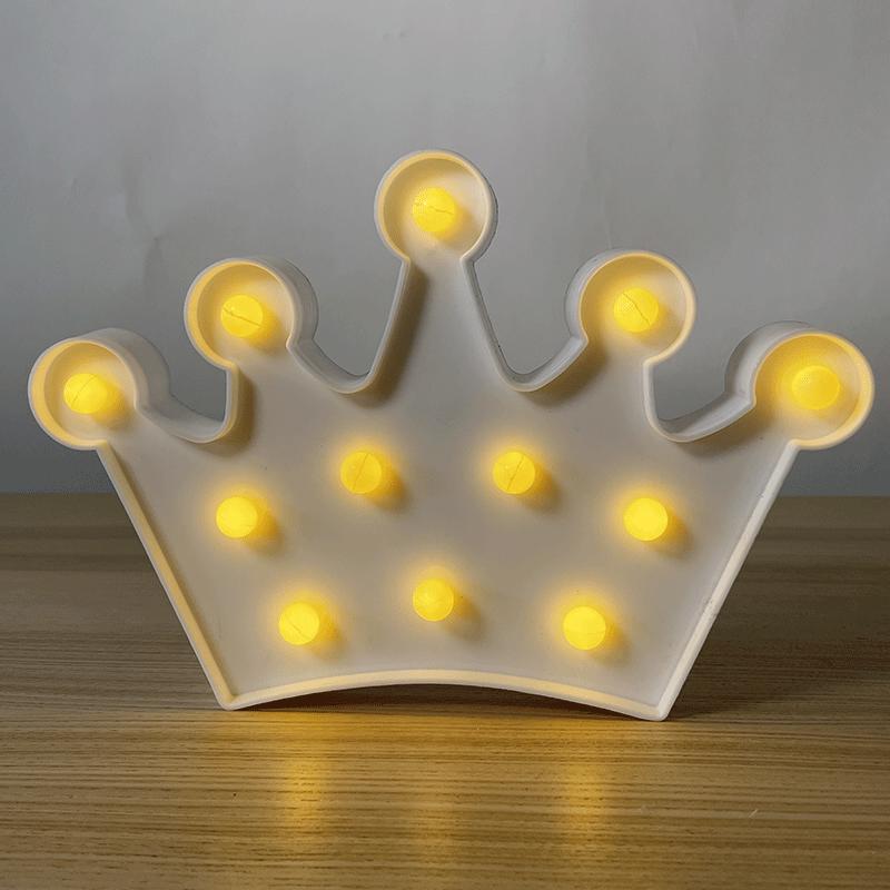 COURONNE LED LIGHT WHITE