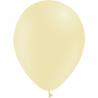 100 BALLONS LATEX 5' PASTEL JAUNE