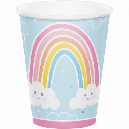 Celebrations Value Happy Rainbow Paper Cups