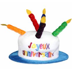 Chapeau à l'âge Joyeux anniversaire