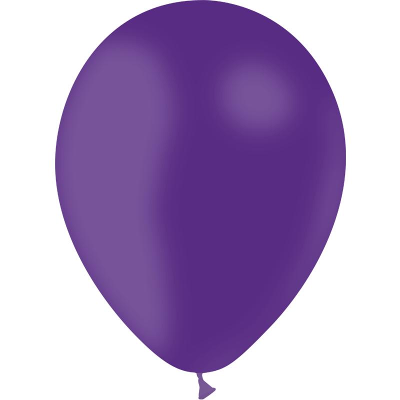 100 BALLONS LATEX 5' VIOLET