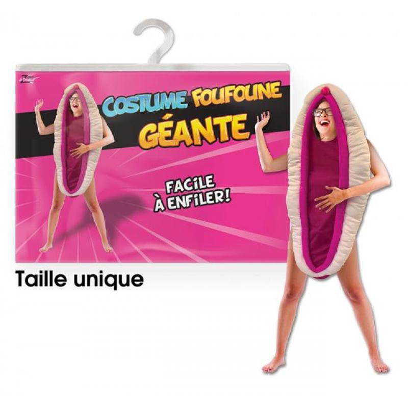 Costume foufoune géante