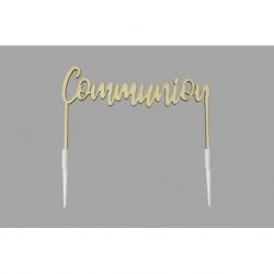 DECOR DE GATEAU COMMUNION - CONTACT ALIMENTAIRE