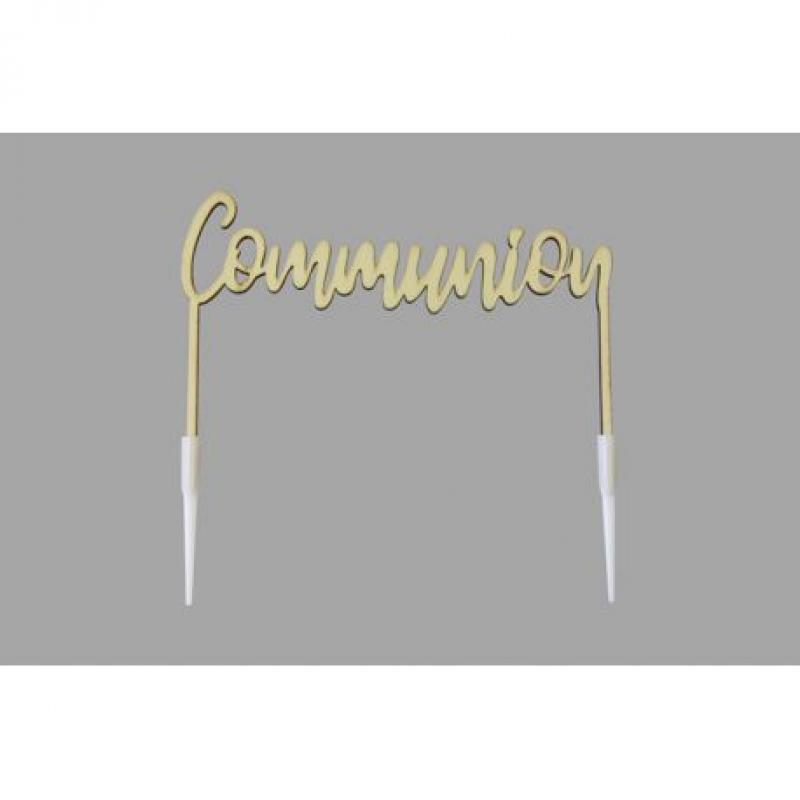 DECOR DE GATEAU COMMUNION - CONTACT ALIMENTAIRE