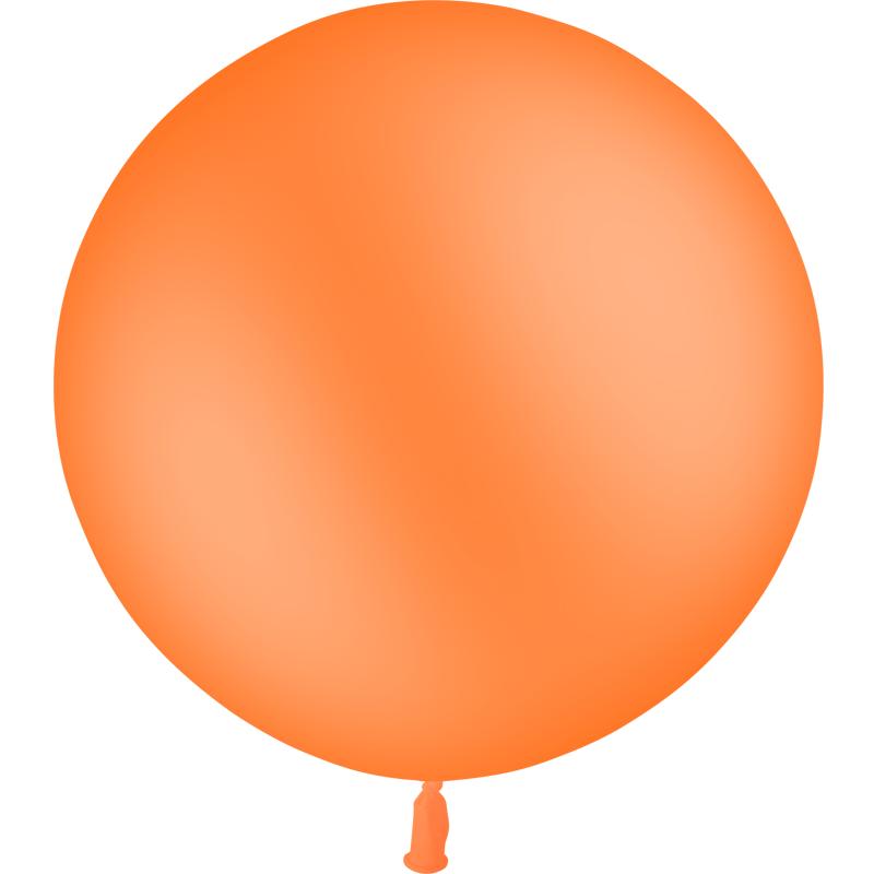 1 BALLON LATEX 3' ORANGE