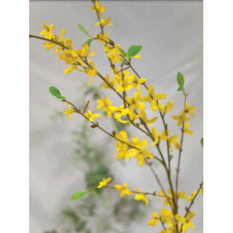 FORSYTHIA AVEC FEUILLES (95 cm)