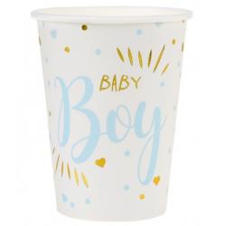 Gobelet Baby shower bleu