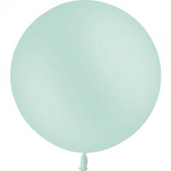 1 BALLON LATEX 3' PASTEL MENTHE