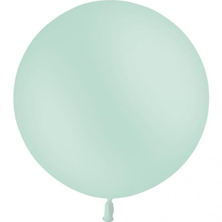 1 BALLON LATEX 3' PASTEL MENTHE