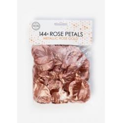 144  Pétales de roses rose gold