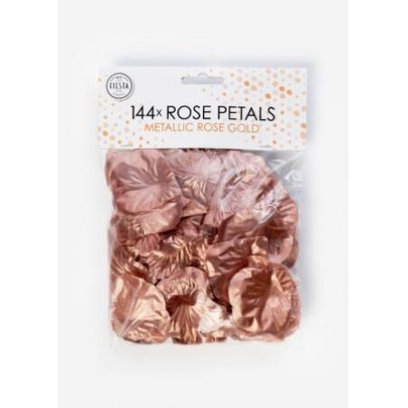 144  Pétales de roses rose gold