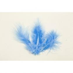 PLUME DE DECORATION  BLEU CIEL