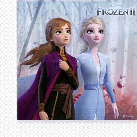 20 serviettes Frozen 2