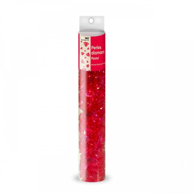 Perles Diamant 75g Rouge