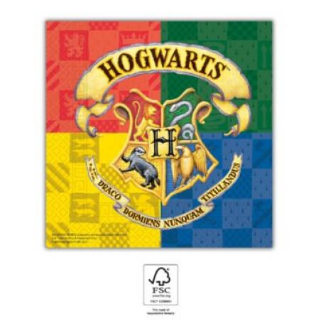 20 serviettes harry potter