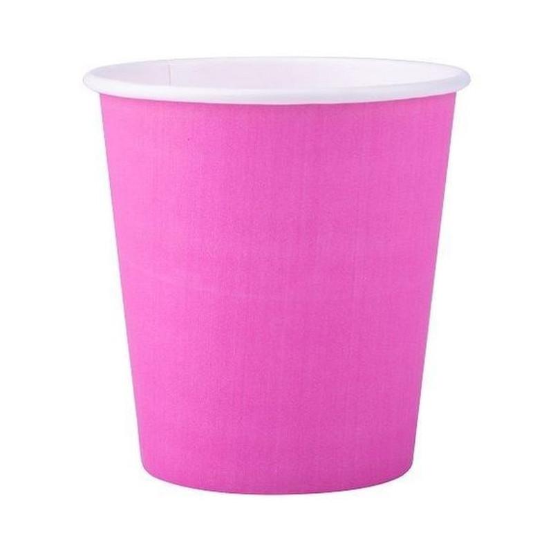 20x25 GOBELET CARTON FIESTA 20 CL 7 oz FUSCHIA