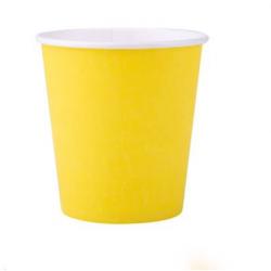 20x25 GOBELET CARTON FIESTA 20 CL 7 oz JAUNE