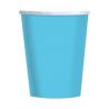 20x25 GOBELET CARTON FIESTA 20 CL 7 oz TURQUOISE