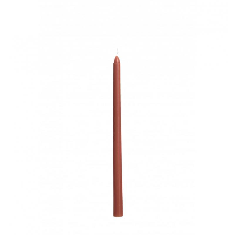 SET 2 BOUGIES FLAMBEAU TERRACOTTA 30CM