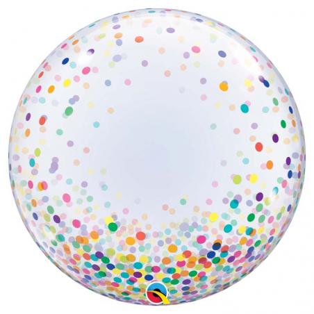 24'deco bubble Colourful Confetti Dots