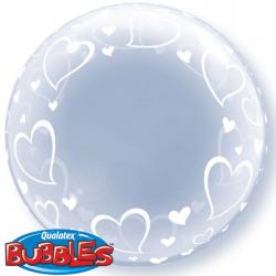 24'deco bubble Stylish Hearts